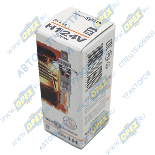 LHI012470FSP1 Лампа накаливания 24V 70W; H1 (P14.5s) DAF SB (1974-2021), MAN TGA (2000-2021), MB Citaro (O 530) (1998-2021), RVI C (2013-2021), SCANIA P-, G-, R-, T; РФ Формула Света